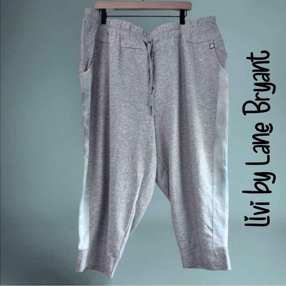 Livi by Lane Bryant Blue Tie Dye Drawstring Sweatpants 22/24 NWT